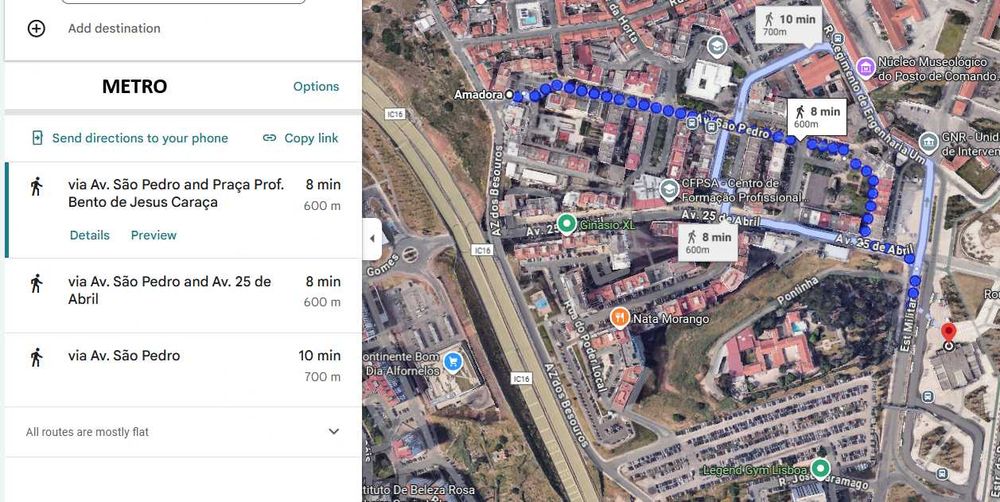 Quartos desde 400€ Pontinha - 7min Metro - Disponível 20/Dez