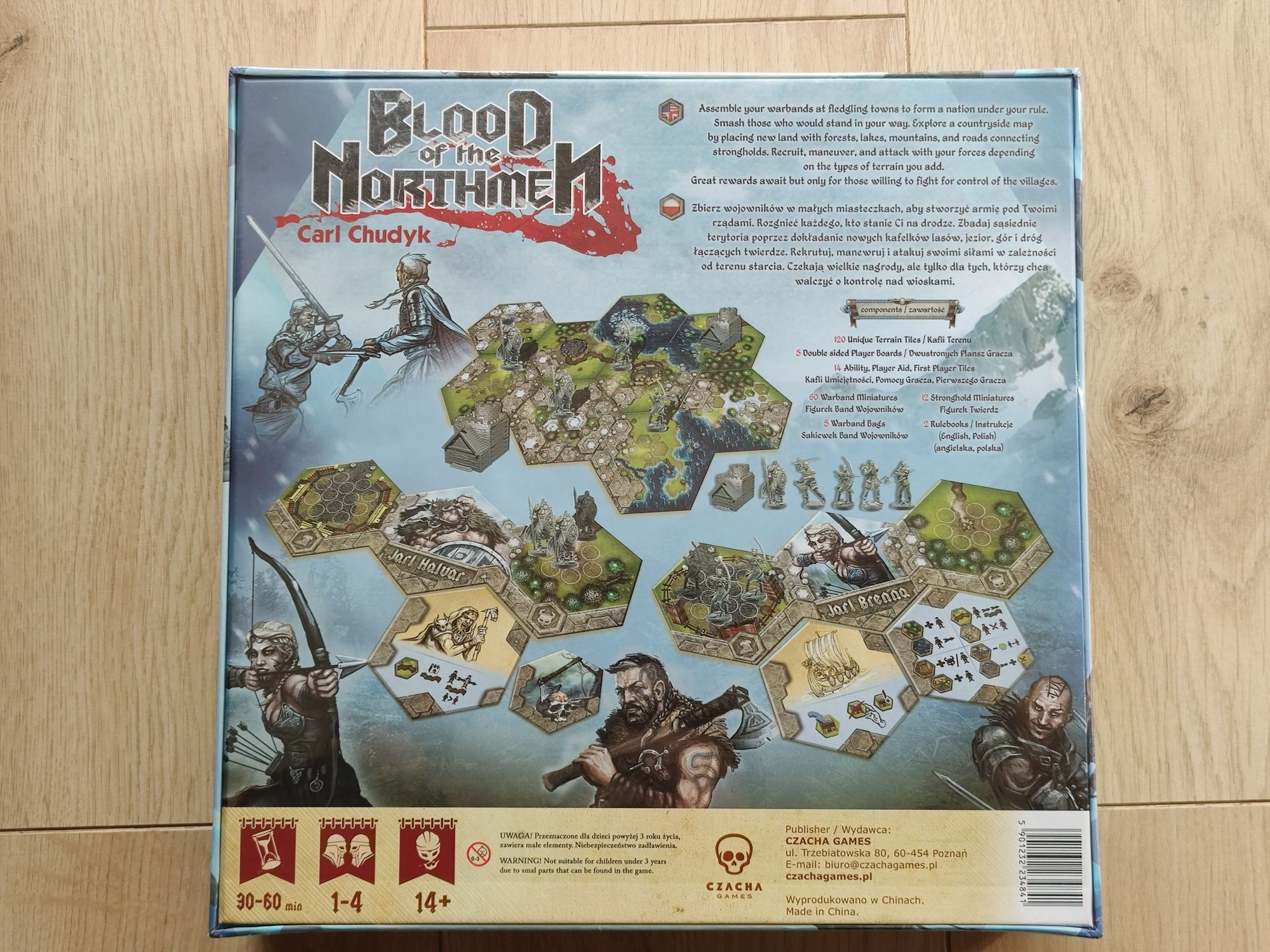 __ Blood of the Northmen PL gra planszowa __