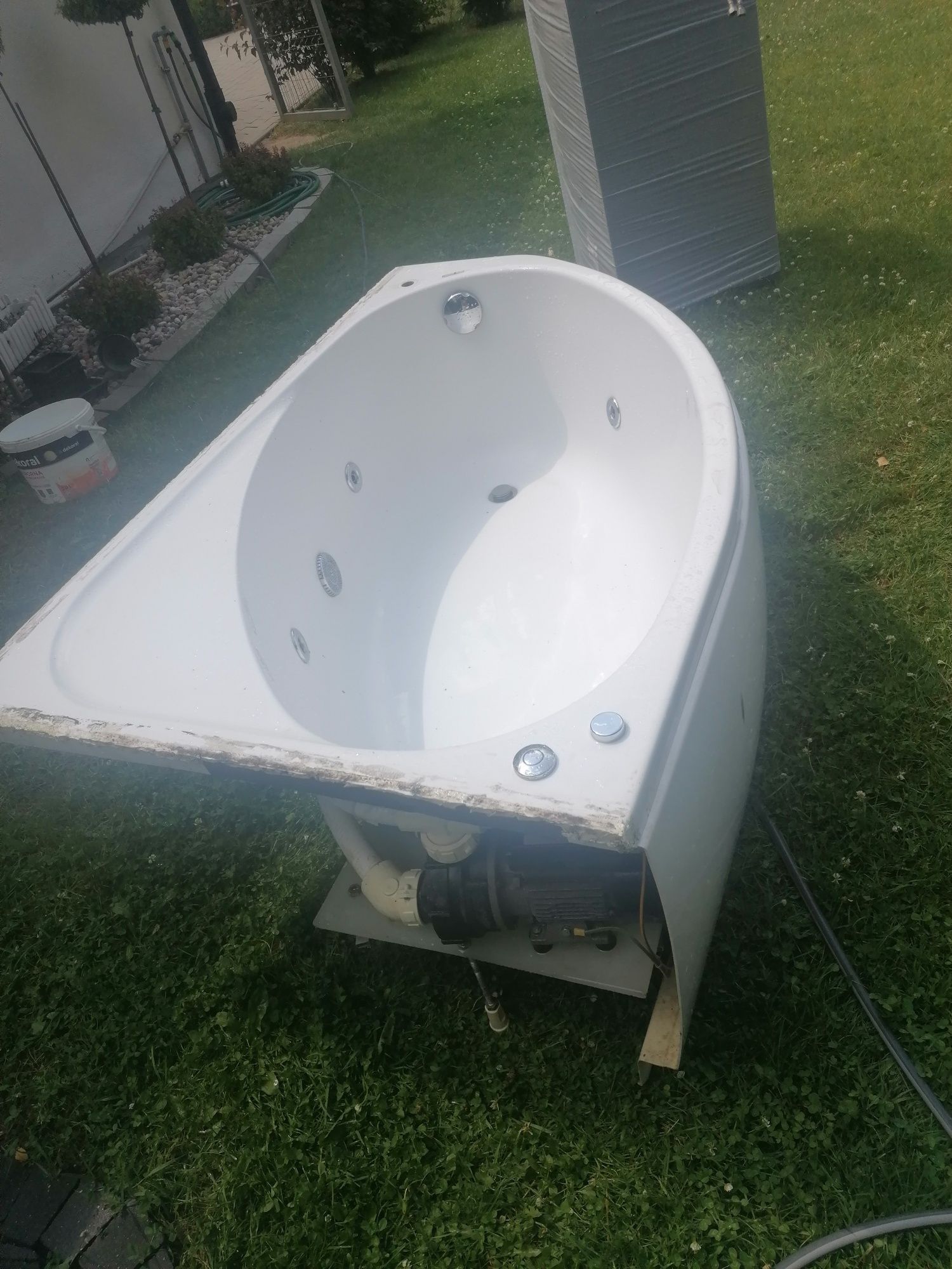 Wanna z hydromasażem