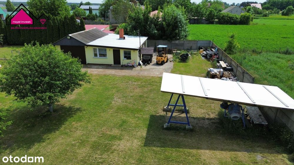 Mały domek na dużej działce w cenie mieszkania