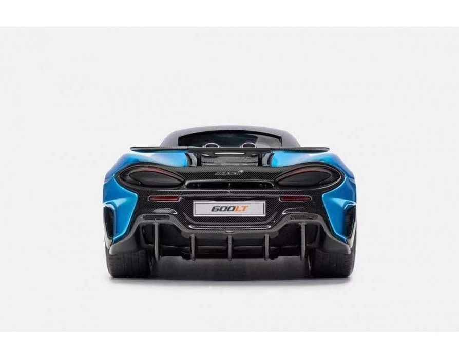 1/18 mclaren 600 lt metallic blue (lcd models)