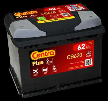 Akumulator Centra Plus 12V 62Ah 540A Południowa 25A