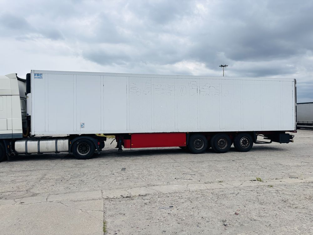Chłodnia schmitz cargobull SAF oś podnoszona paleciara carrier maxima