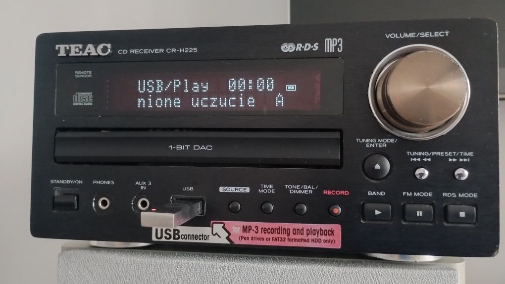 Teac CR-H225 mini zestaw z CD,USB i nagrywaniem