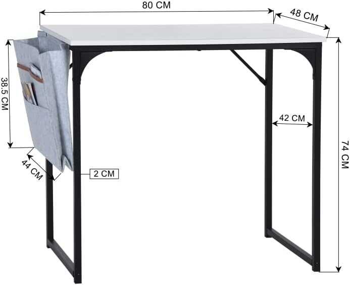 Nowe biurko / stolik / stół / blat 80x48x74cm Homy Casa !2419!