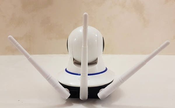 Поворотна Wi-fi камера відеонагляду, розумна IP-камера з додатком
