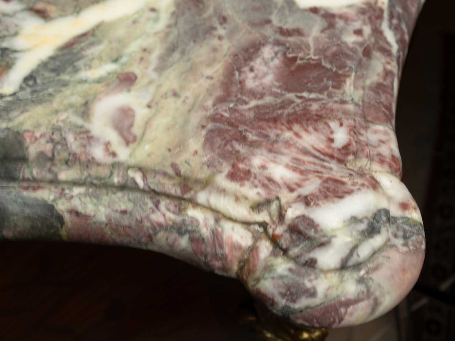 Cómoda Pau santo Mármore Luís XV Mathieu Criaerd, Século XVIII