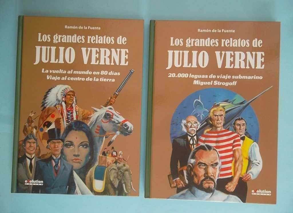 Los Grandes Relatos de Júlio Verne I e II - Ramón de la Fuente