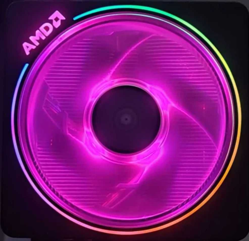Chłodzenie RGB procesora CPU AMD Wraith Prism