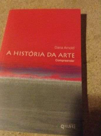 Livros A História da Arte de Dana Arnold e The Story of Captain Cook
