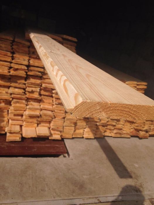 Імітація бруса 125×20×4м, Фальшбрус, виробництво