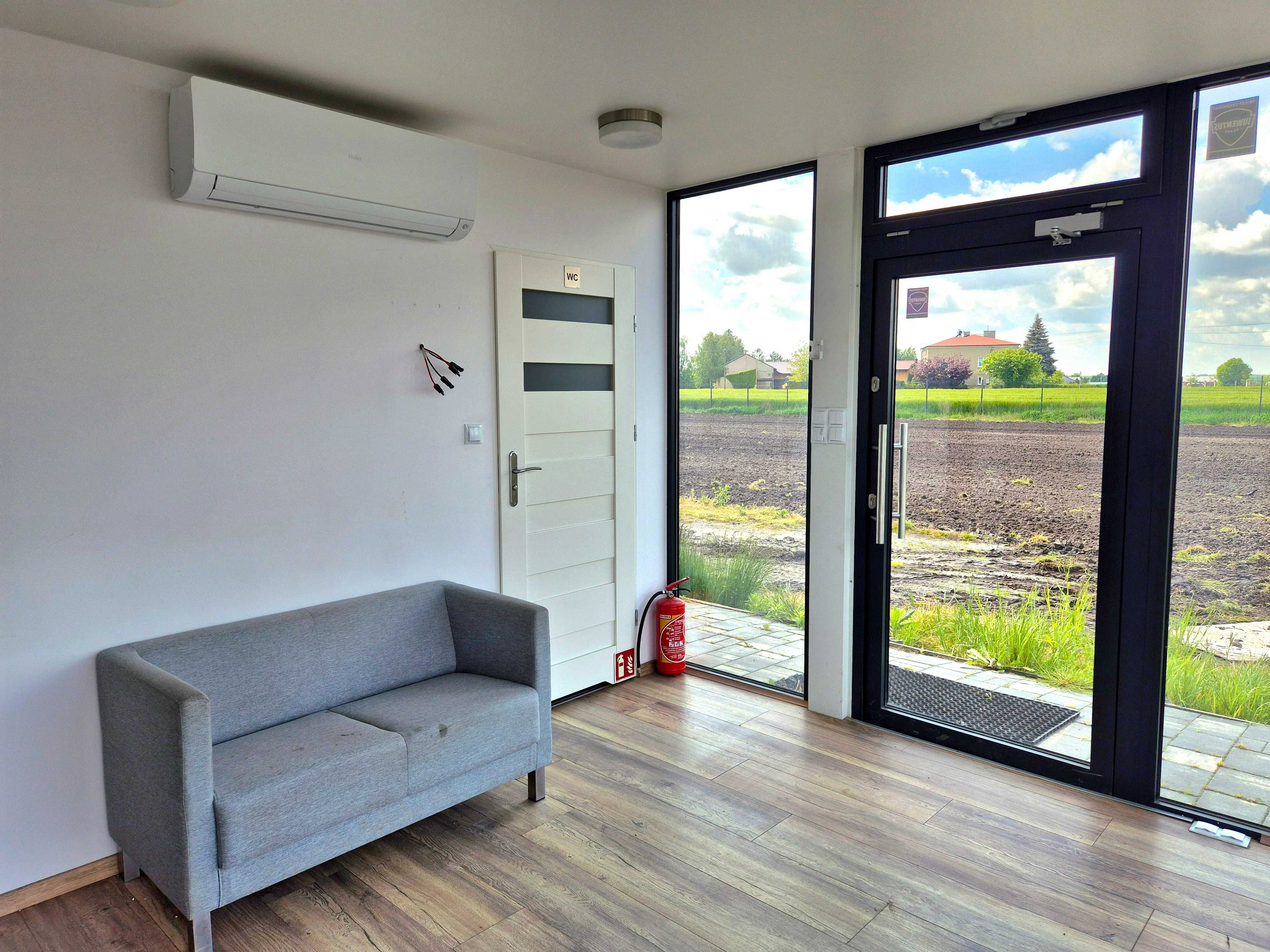 Kontener Biurowy, Pawilon handlowy, sklep, biuro, komis, 35m2