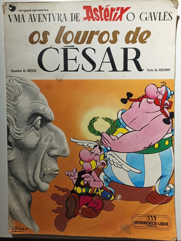 Asterix - conjunto de oito livros
