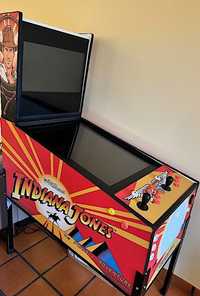 Arcade 2 em 1: Virtual Pinball Flippers + Pandora - Tema Indiana Jones