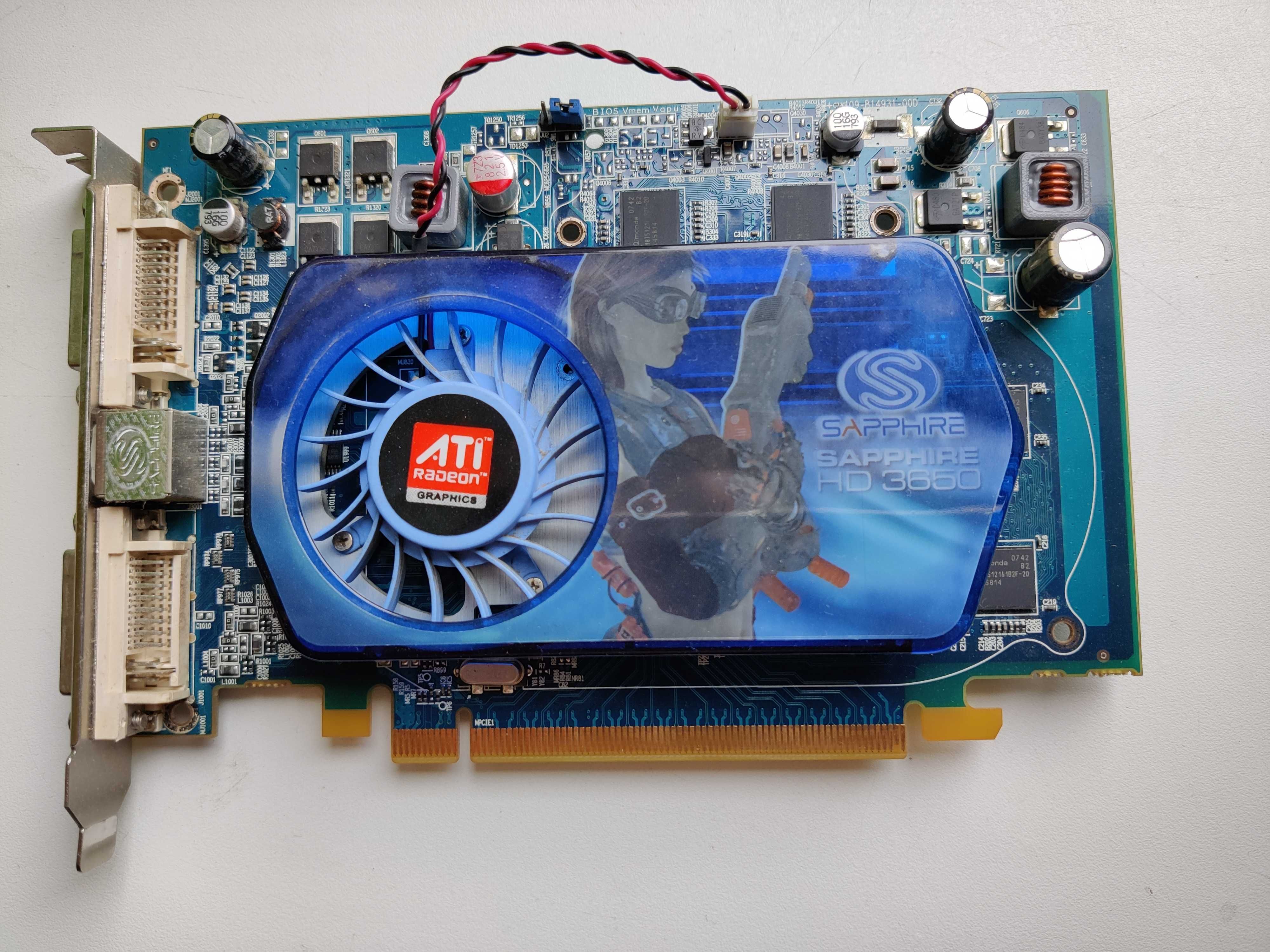 Відеокарта ATI Radeon HD 3650 GDDR2-512MB (128bit)