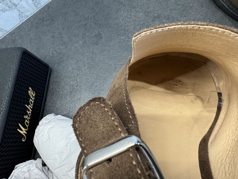 Клоги сабо з натуральної замші і з натуральної шкіри анатомічний носок