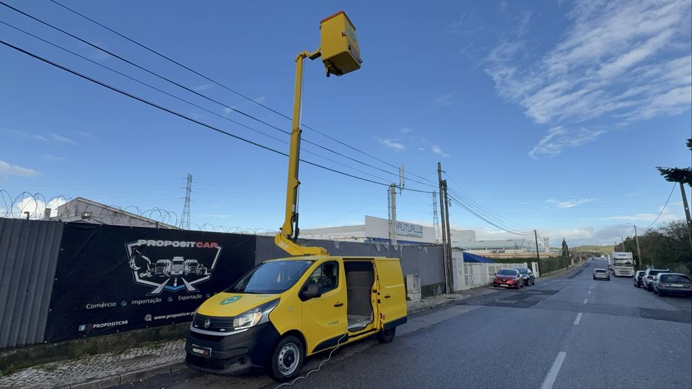 FIAT TALENTO GRUA CESTO DE 11m IMPECÁVEL 1.6 MULTIGET ##OPORTUNIDADE##
