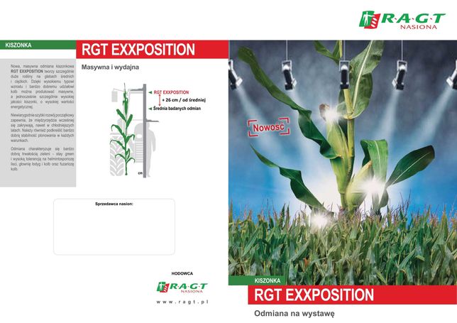 RGT Exxposition RAGT 2023 Nasiona kukurydzy