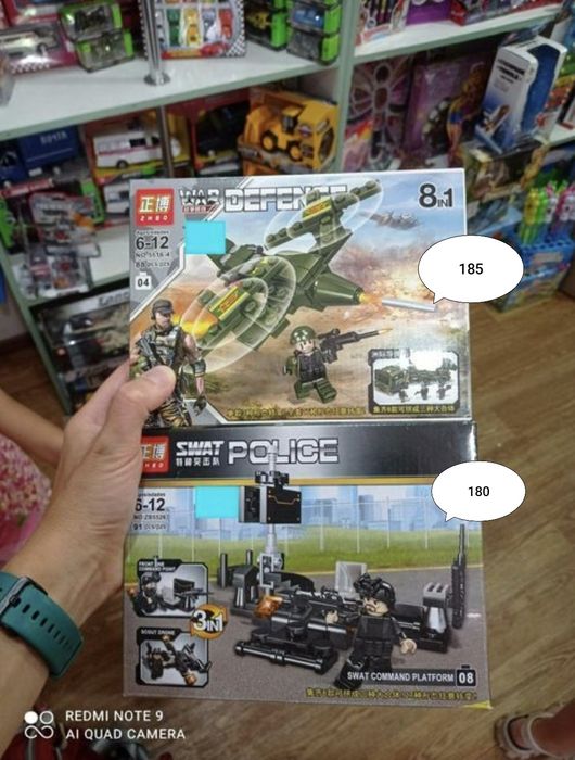 Нові різні конструктори lego sluban iblock jiqile літак корабель катер