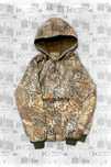 Kurtka Bluza Rozpinana Vintage Myśliwska w Kamuflażu Realtree Mossyoak