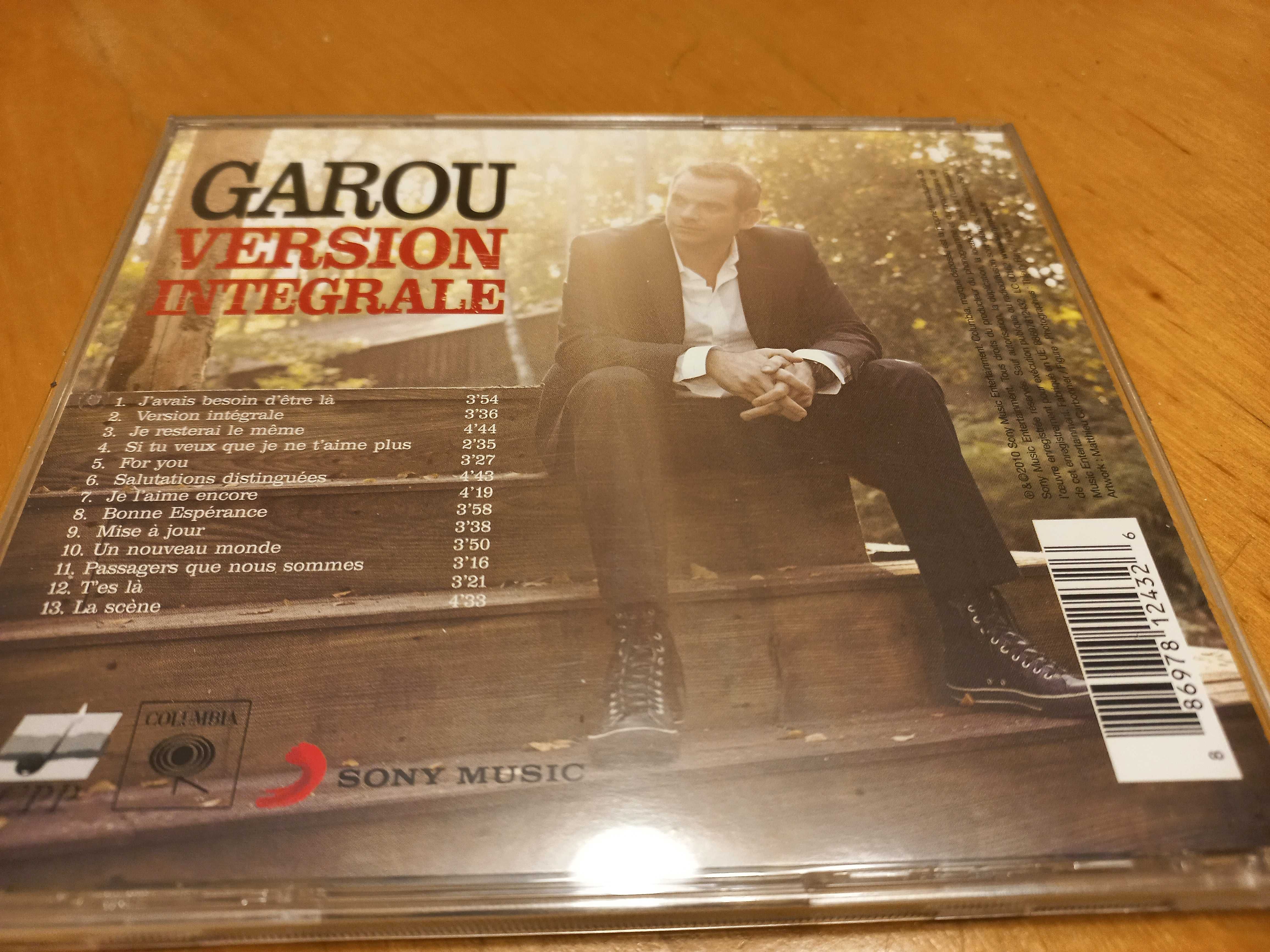!! druga płyta CD za 5 zł !! - Garou, "Version integrale"