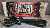 Gitara z opakowaniem Guitar Hero III Legends of Rock PS3 Playstation 3