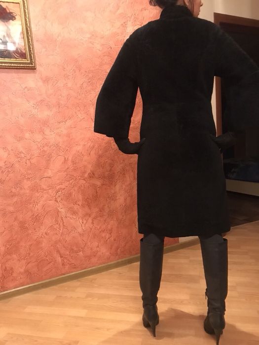 Пальто из астрагана( каракульча)