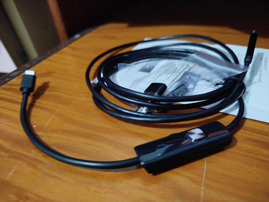 Camera endoscópica 7mm spycam para tlm android OTG e PC - Aceito troca