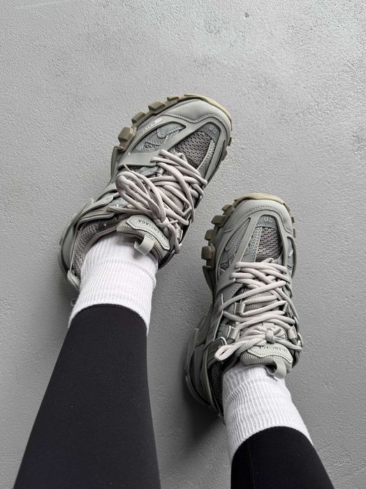 Мужские кроссовки Balenciaga Track "Grey" Размеры 40-45