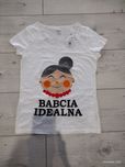 Koszulka babcia idealna moraj