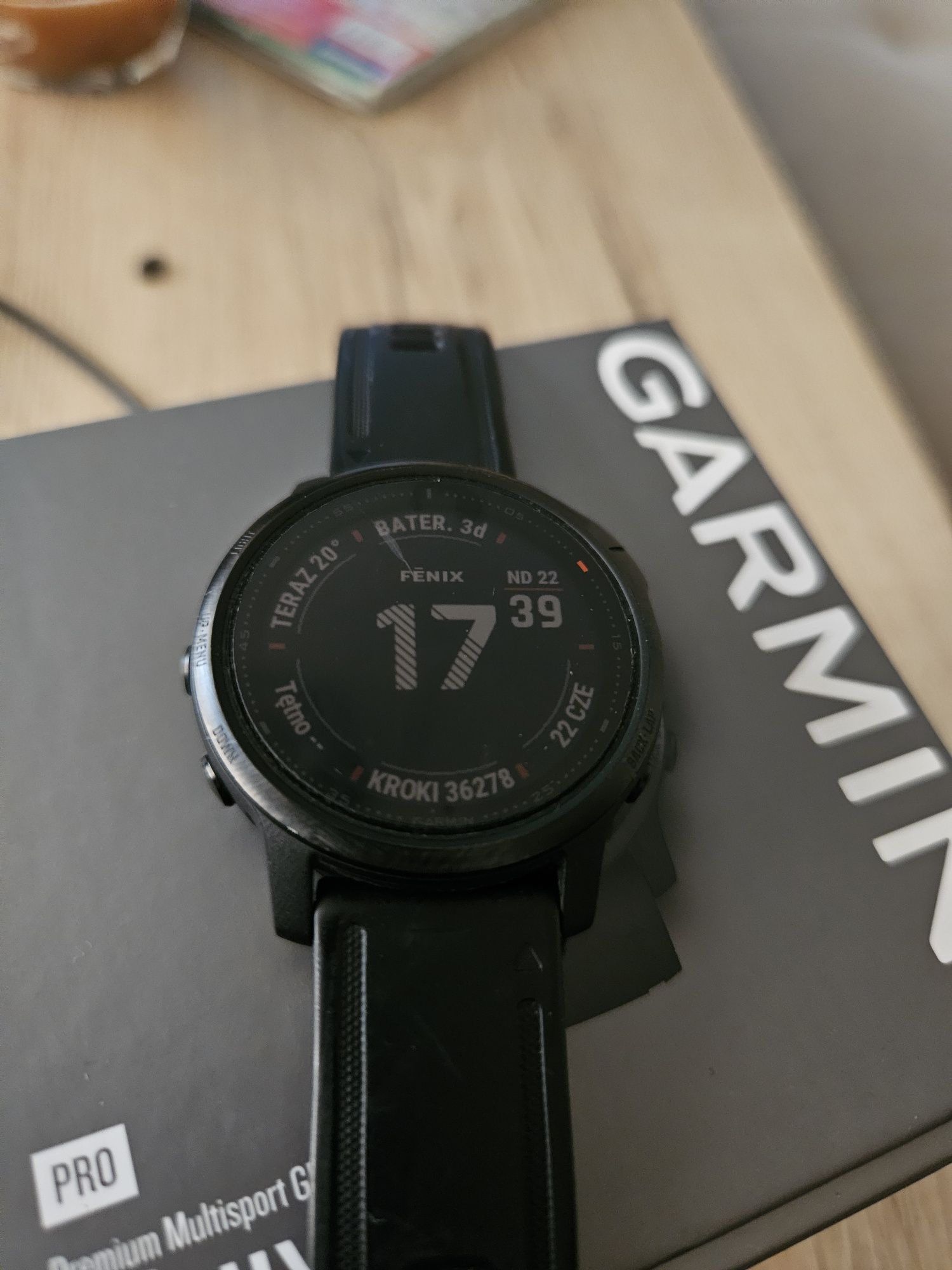 Zegarek Garmin Fenix 6S pro