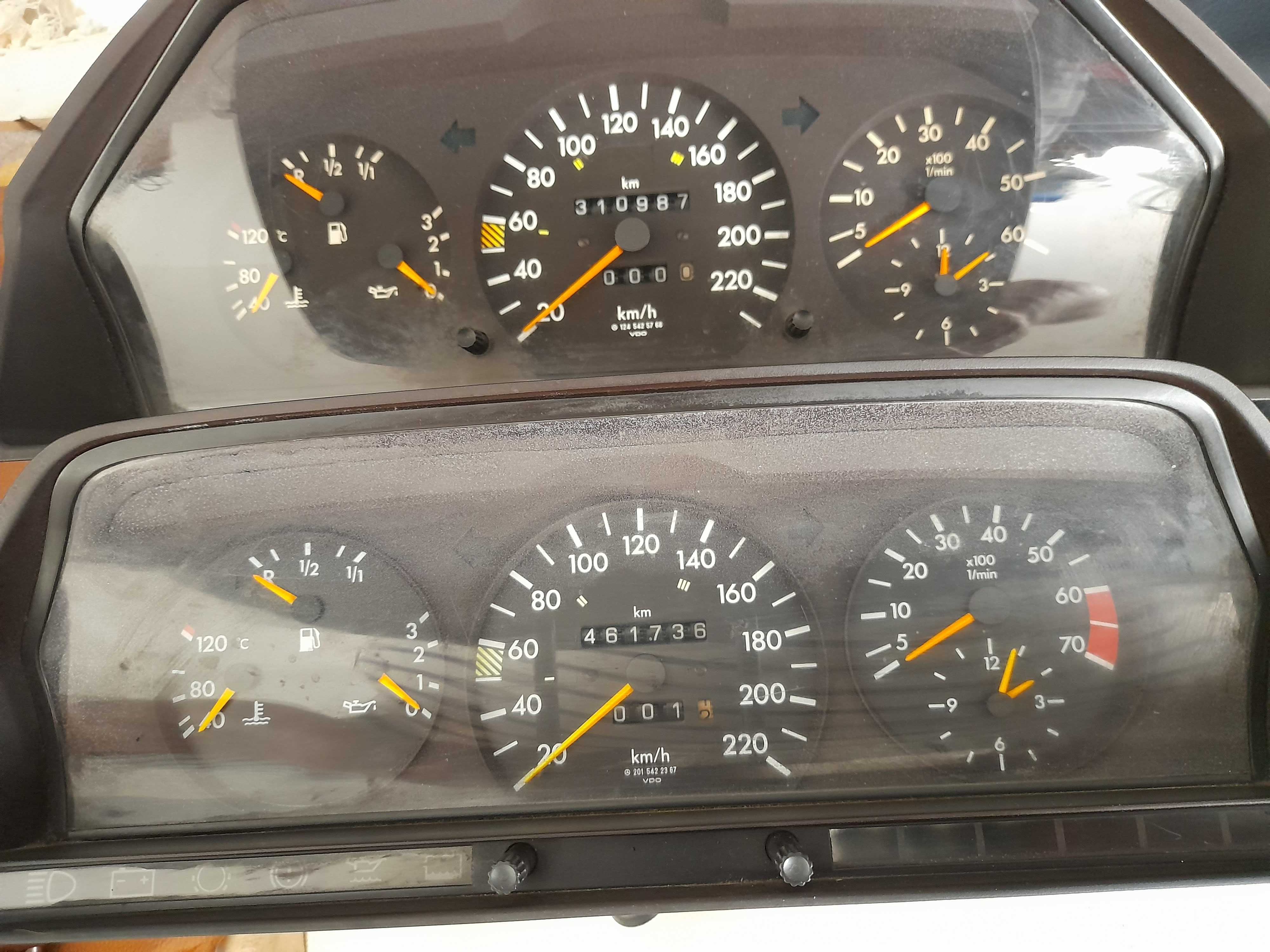 Vendo quadrante ou c kilometro 300D e E 190 e comando da sofagem 300 D