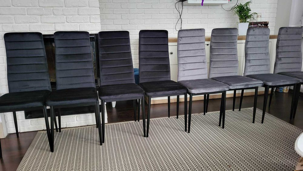 Piękne i eleganckie krzesła VELVET w super cenie SUPER JAKOŚĆ