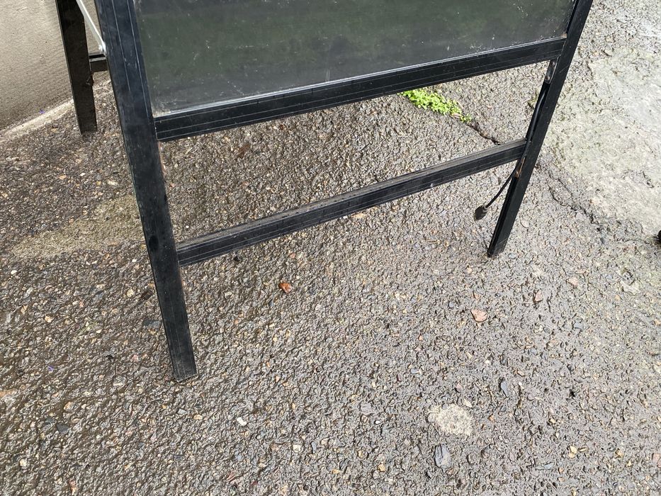 флуоресцентная доска для кафе вывеска !