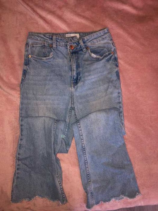 Calças de ganga Boca de Sino