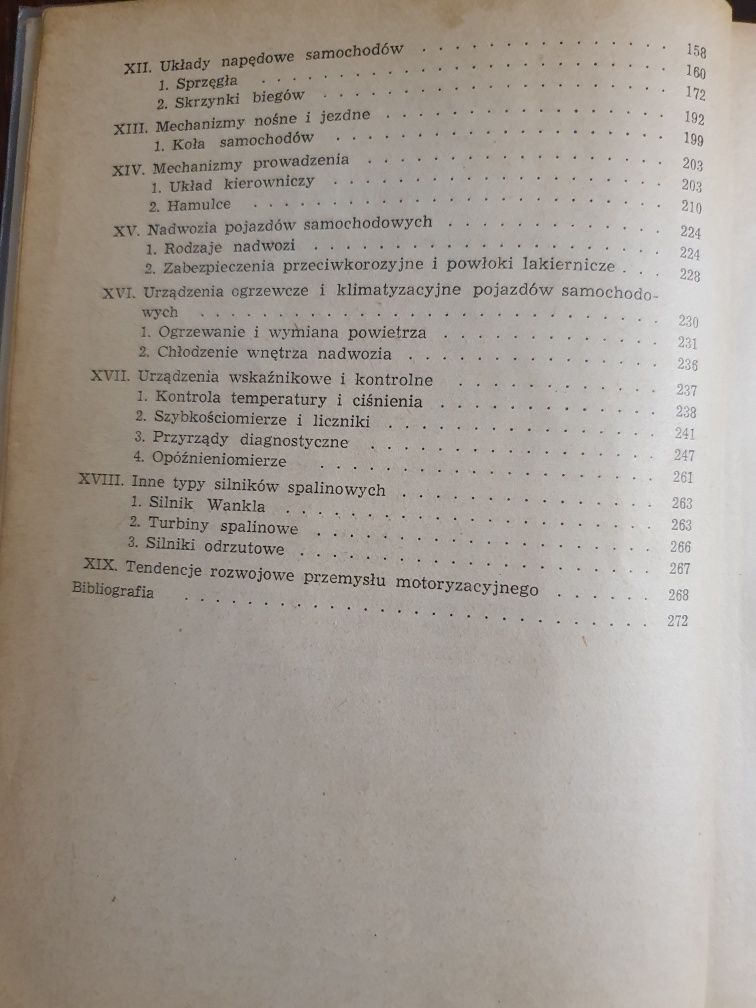 Budowa pojazdów samochodowych Witold Zawadzki Warszawa 1973 książka