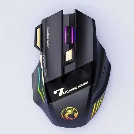 Бездротова ігрова миша IMICE GW-X7 3200 DPI, Dual mode, Bluetooth, RGB