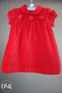 sukienka elegancka, COOLCLUB, 74-80cm,
