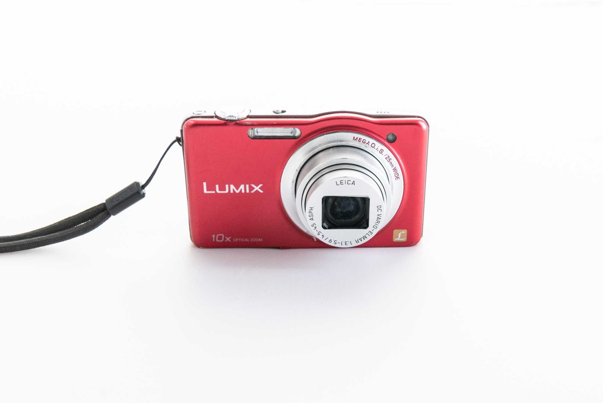 Aparat cyfrowy Panasonic LUMIX DMC-SZ1 w kolorze czerwonym komplet