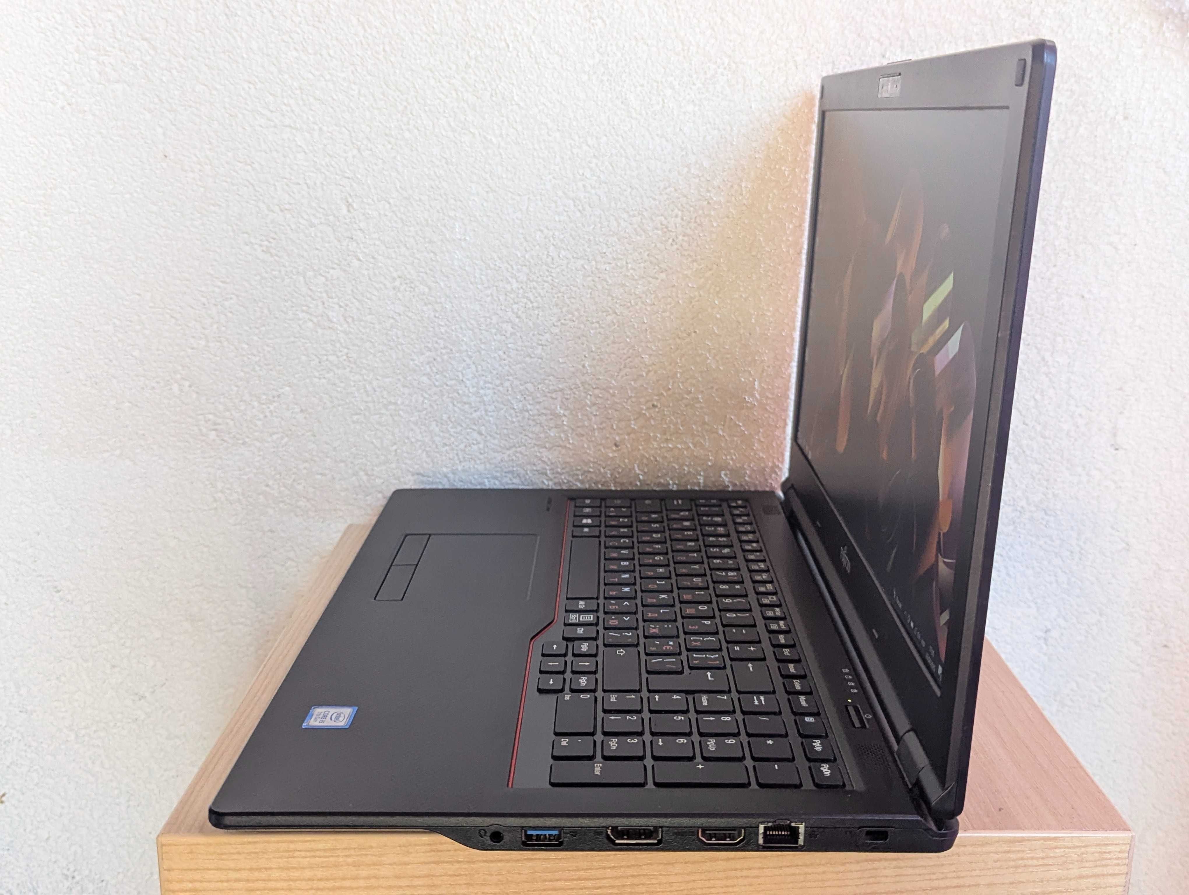 Ноутбук Б/В Fujitsu LifeBook E458; i5-7200U/ 8 GB DDR4/SSD 128Gb(F141)