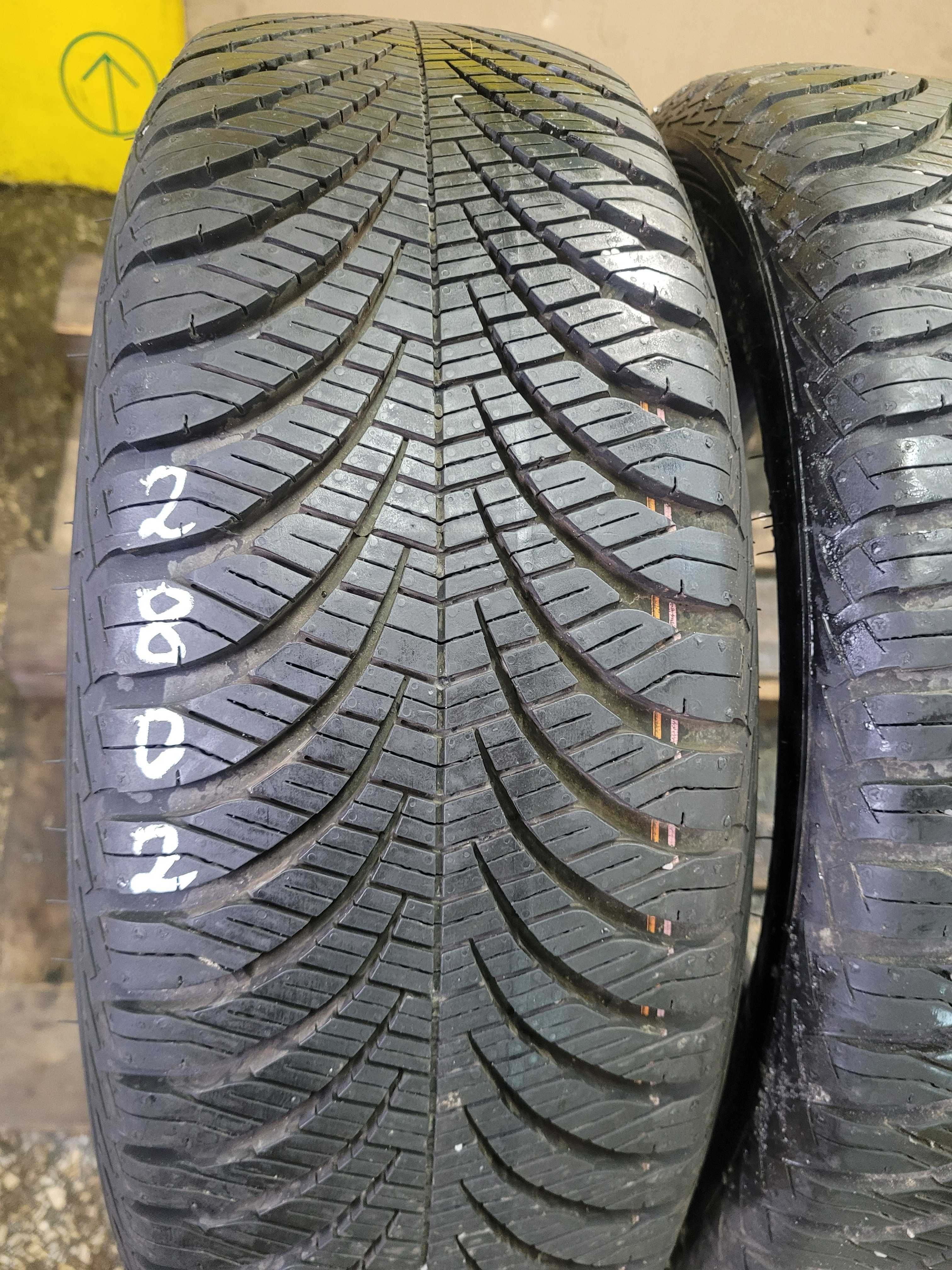 Opony Całoroczne 195/55R16 GoodYear Vector 4Seasons 2sztuki Montaż