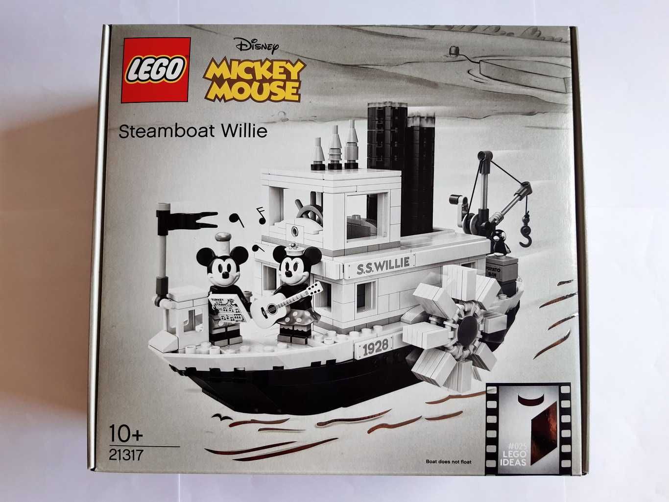 LEGO Ideas Disney Mickey Mouse 21317 Steamboat Willie selado