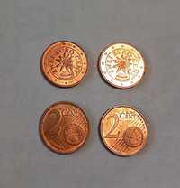 Sprzedam monety 2×2euro cent z roku 2013