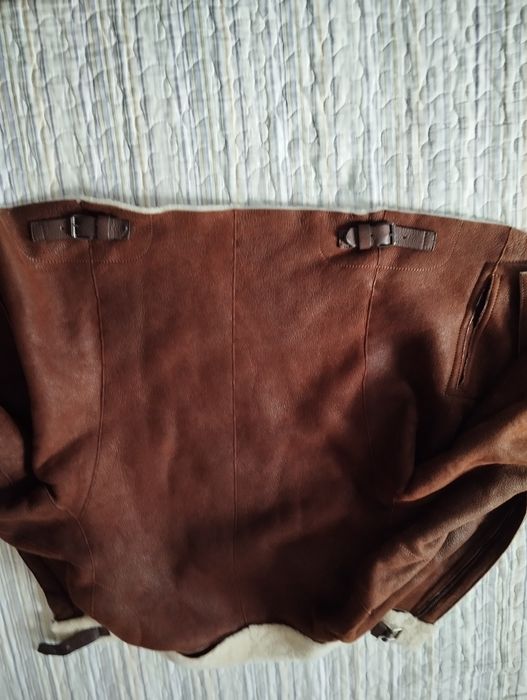 Натуральна шкіра ,дублянка на зріст 162 см