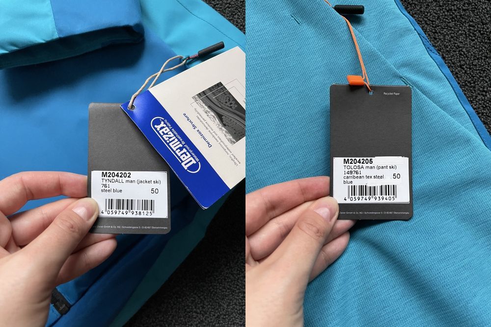 Оригінальний чоловічий лижний костюм Ziener Tyndall Мембр. 20k/10k M-L