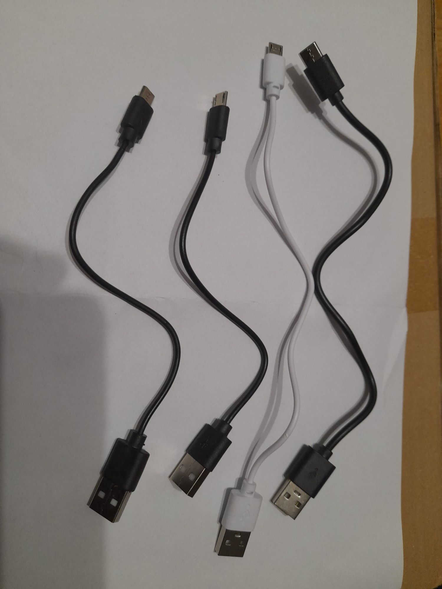 Kabel Micro USB - USB   4 sztuki