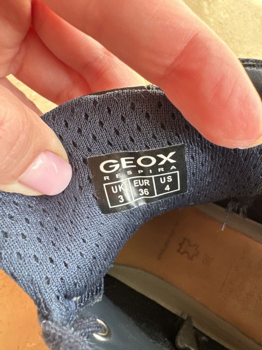 Ботінки Geox 36 нат шкіра