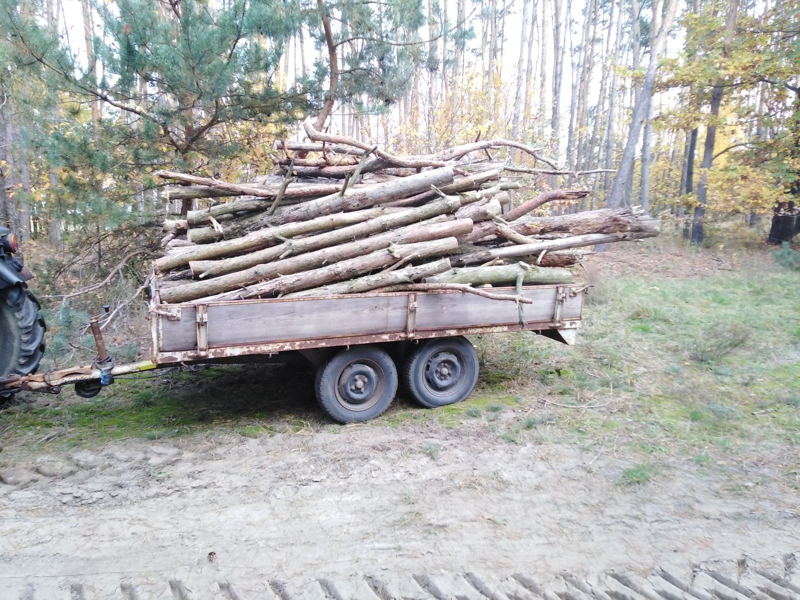 przyczepka rama ogrodnicza holenderka tandem