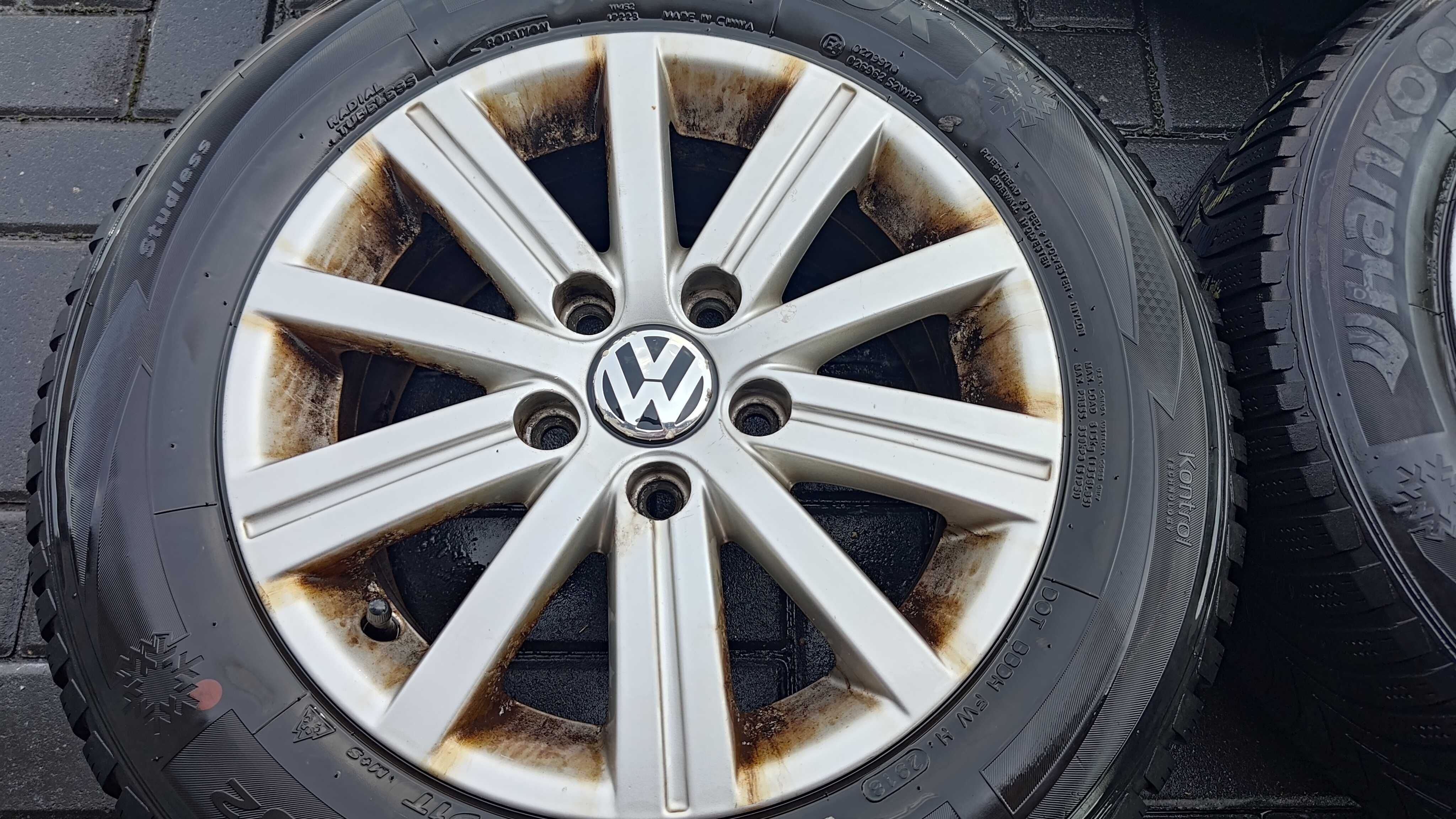 Felgi koła aluminiowe VW 6,5x15 ET 50 5x112