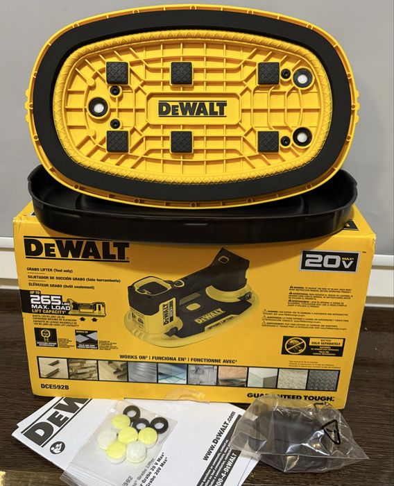 Вакуумний підйомник Dewalt Grabo DCE592B